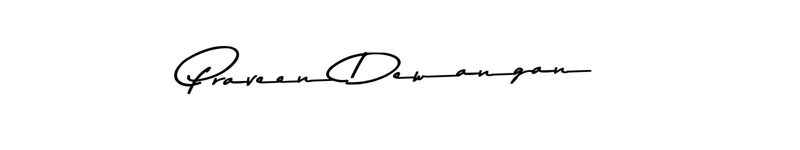 How to make Praveen Dewangan signature? Asem Kandis PERSONAL USE is a professional autograph style. Create handwritten signature for Praveen Dewangan name. Praveen Dewangan signature style 9 images and pictures png