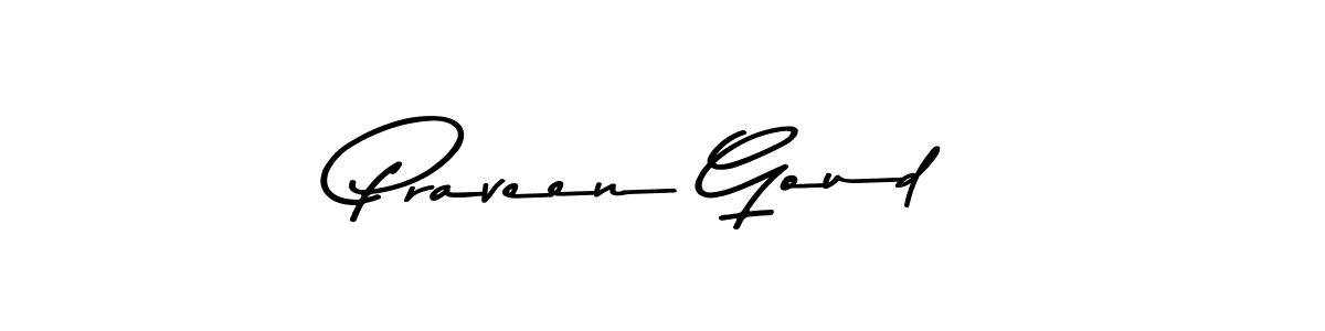 Make a beautiful signature design for name Praveen Goud. Use this online signature maker to create a handwritten signature for free. Praveen Goud signature style 9 images and pictures png