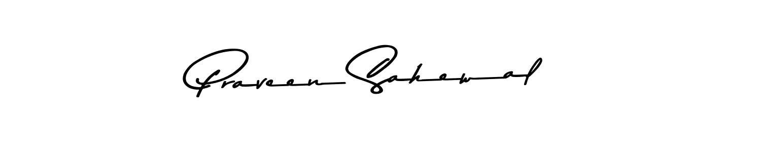 How to make Praveen Sahewal signature? Asem Kandis PERSONAL USE is a professional autograph style. Create handwritten signature for Praveen Sahewal name. Praveen Sahewal signature style 9 images and pictures png