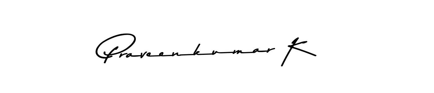 Here are the top 10 professional signature styles for the name Praveenkumar K. These are the best autograph styles you can use for your name. Praveenkumar K signature style 9 images and pictures png