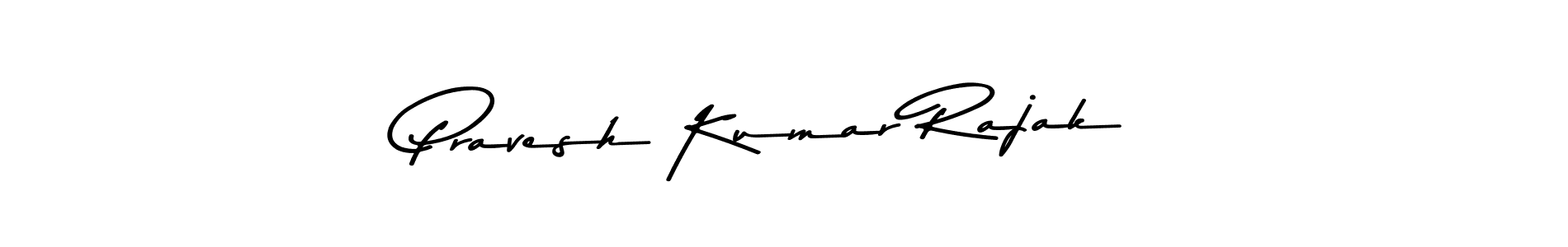 How to make Pravesh Kumar Rajak signature? Asem Kandis PERSONAL USE is a professional autograph style. Create handwritten signature for Pravesh Kumar Rajak name. Pravesh Kumar Rajak signature style 9 images and pictures png