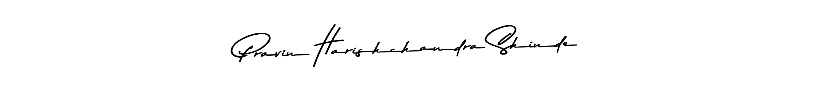 Make a beautiful signature design for name Pravin Harishchandra Shinde. With this signature (Asem Kandis PERSONAL USE) style, you can create a handwritten signature for free. Pravin Harishchandra Shinde signature style 9 images and pictures png