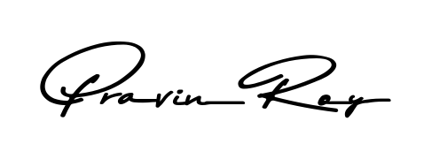 A classic penmanship look for Pravin Roy. The Asem Kandis PERSONAL USE font brings timeless elegance and confidence to every signed document. Pravin Roy signature style 9 images and pictures png