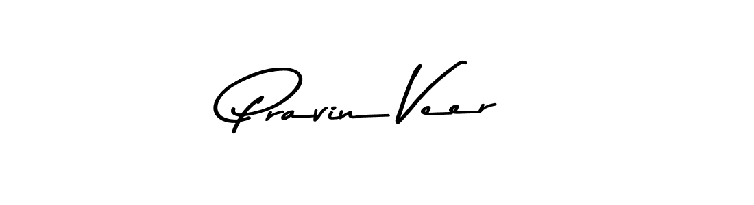 Pravin Veer stylish signature style. Best Handwritten Sign (Asem Kandis PERSONAL USE) for my name. Handwritten Signature Collection Ideas for my name Pravin Veer. Pravin Veer signature style 9 images and pictures png