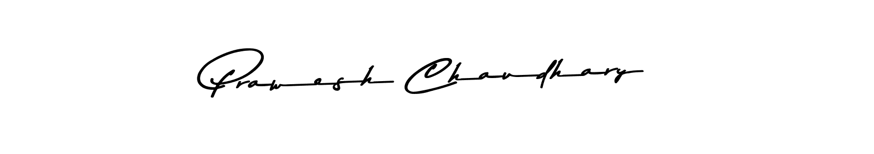 Create a beautiful signature design for name Prawesh Chaudhary. With this signature (Asem Kandis PERSONAL USE) fonts, you can make a handwritten signature for free. Prawesh Chaudhary signature style 9 images and pictures png