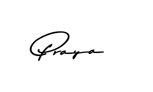 Create a beautiful signature design for name Praya. With this signature (Asem Kandis PERSONAL USE) fonts, you can make a handwritten signature for free. Praya signature style 9 images and pictures png