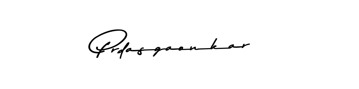 Make a beautiful signature design for name Prdasgaonkar. With this signature (Asem Kandis PERSONAL USE) style, you can create a handwritten signature for free. Prdasgaonkar signature style 9 images and pictures png