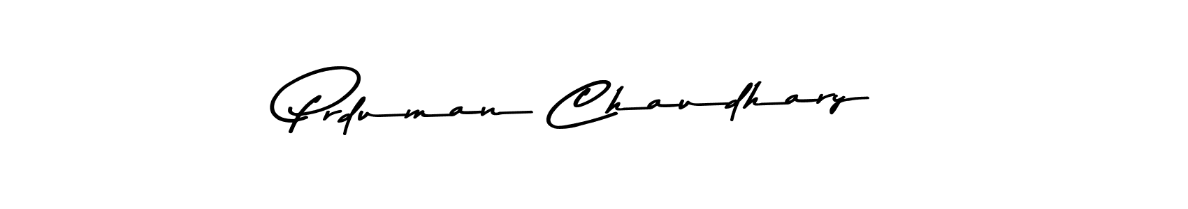 The best way (Asem Kandis PERSONAL USE) to make a short signature is to pick only two or three words in your name. The name Prduman Chaudhary include a total of six letters. For converting this name. Prduman Chaudhary signature style 9 images and pictures png