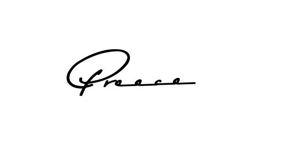 Create a beautiful signature design for name Preece. With this signature (Asem Kandis PERSONAL USE) fonts, you can make a handwritten signature for free. Preece signature style 9 images and pictures png
