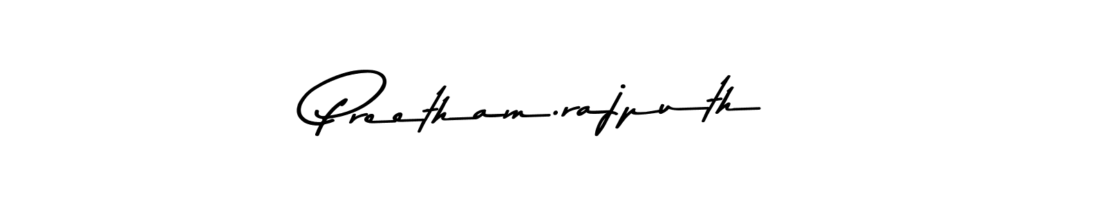 Similarly Asem Kandis PERSONAL USE is the best handwritten signature design. Signature creator online .You can use it as an online autograph creator for name Preetham.rajputh. Preetham.rajputh signature style 9 images and pictures png