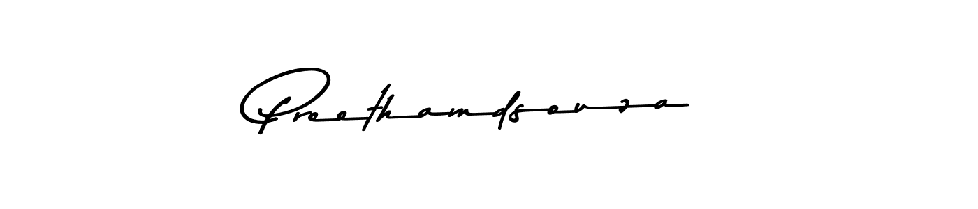 You can use this online signature creator to create a handwritten signature for the name Preethamdsouza. This is the best online autograph maker. Preethamdsouza signature style 9 images and pictures png