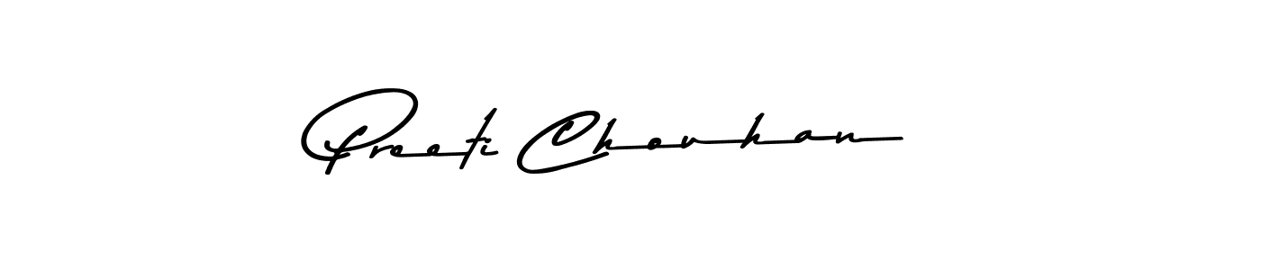 How to make Preeti Chouhan signature? Asem Kandis PERSONAL USE is a professional autograph style. Create handwritten signature for Preeti Chouhan name. Preeti Chouhan signature style 9 images and pictures png