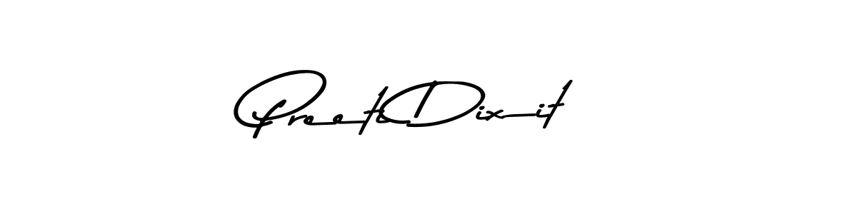 Use a signature maker to create a handwritten signature online. With this signature software, you can design (Asem Kandis PERSONAL USE) your own signature for name Preeti Dixit. Preeti Dixit signature style 9 images and pictures png