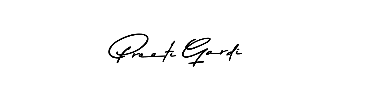 Make a beautiful signature design for name Preeti Gardi. Use this online signature maker to create a handwritten signature for free. Preeti Gardi signature style 9 images and pictures png