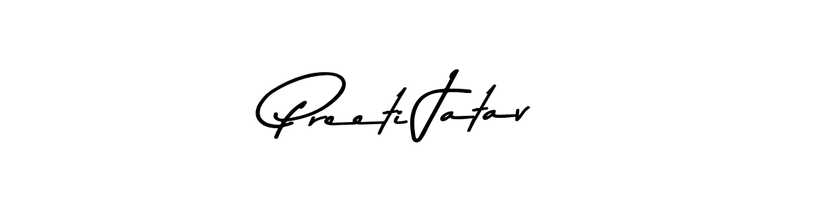 Use a signature maker to create a handwritten signature online. With this signature software, you can design (Asem Kandis PERSONAL USE) your own signature for name Preeti Jatav. Preeti Jatav signature style 9 images and pictures png