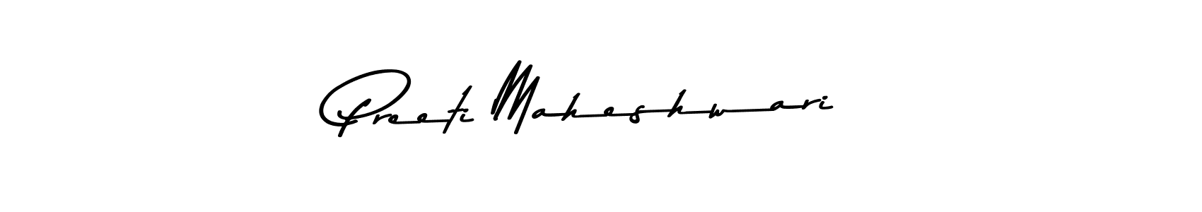 Make a short Preeti Maheshwari signature style. Manage your documents anywhere anytime using Asem Kandis PERSONAL USE. Create and add eSignatures, submit forms, share and send files easily. Preeti Maheshwari signature style 9 images and pictures png