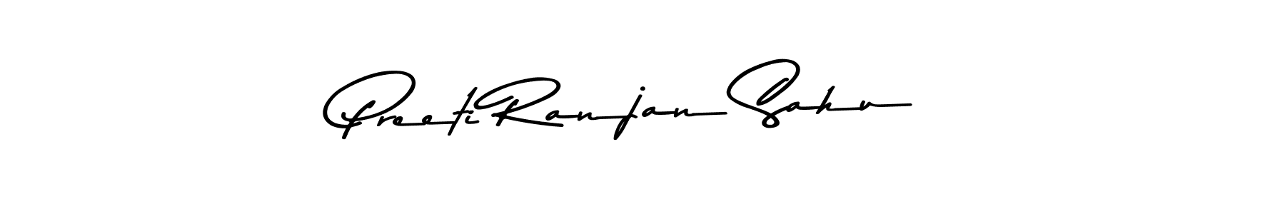 Design your own signature with our free online signature maker. With this signature software, you can create a handwritten (Asem Kandis PERSONAL USE) signature for name Preeti Ranjan Sahu. Preeti Ranjan Sahu signature style 9 images and pictures png