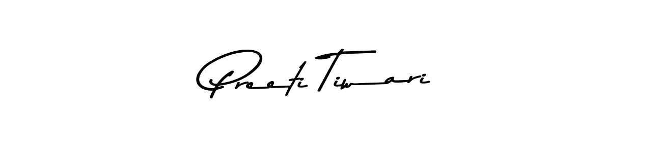 Make a beautiful signature design for name Preeti Tiwari. With this signature (Asem Kandis PERSONAL USE) style, you can create a handwritten signature for free. Preeti Tiwari signature style 9 images and pictures png