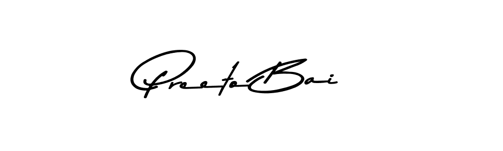 Also we have Preeto Bai name is the best signature style. Create professional handwritten signature collection using Asem Kandis PERSONAL USE autograph style. Preeto Bai signature style 9 images and pictures png