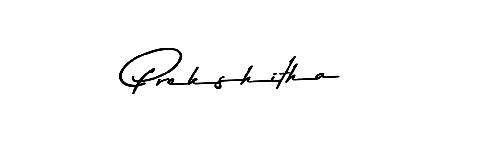 You should practise on your own different ways (Asem Kandis PERSONAL USE) to write your name (Prekshitha) in signature. don't let someone else do it for you. Prekshitha signature style 9 images and pictures png