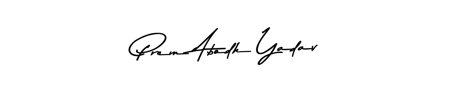 Make a beautiful signature design for name Prem Abodh Yadav. Use this online signature maker to create a handwritten signature for free. Prem Abodh Yadav signature style 9 images and pictures png