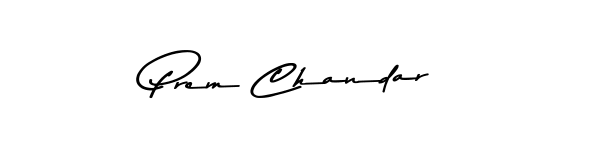 Use a signature maker to create a handwritten signature online. With this signature software, you can design (Asem Kandis PERSONAL USE) your own signature for name Prem Chandar. Prem Chandar signature style 9 images and pictures png