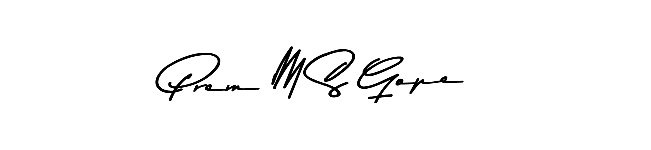 Similarly Asem Kandis PERSONAL USE is the best handwritten signature design. Signature creator online .You can use it as an online autograph creator for name Prem M S Gope. Prem M S Gope signature style 9 images and pictures png