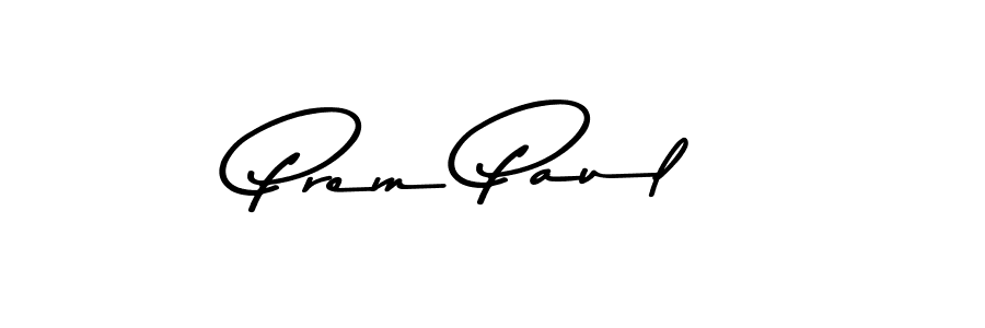 Make a beautiful signature design for name Prem Paul. With this signature (Asem Kandis PERSONAL USE) style, you can create a handwritten signature for free. Prem Paul signature style 9 images and pictures png