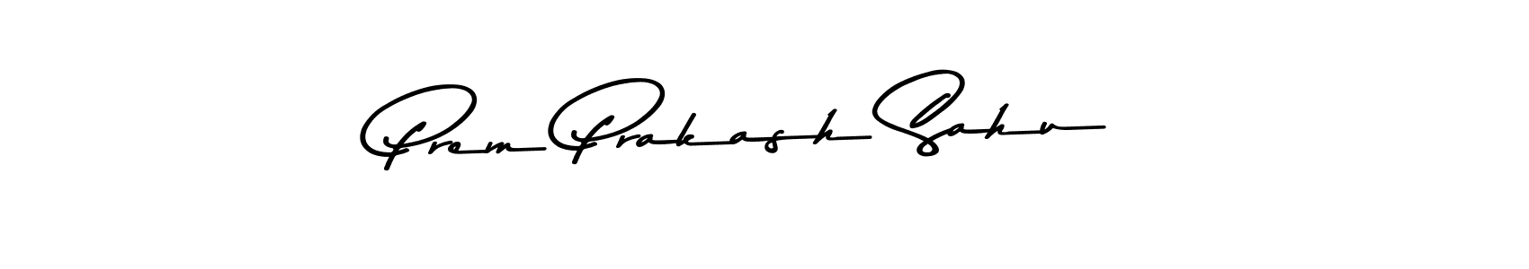 How to make Prem Prakash Sahu name signature. Use Asem Kandis PERSONAL USE style for creating short signs online. This is the latest handwritten sign. Prem Prakash Sahu signature style 9 images and pictures png