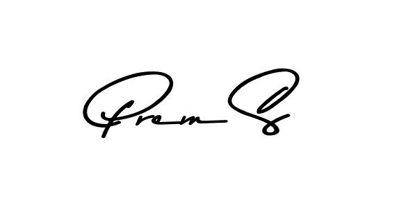 You should practise on your own different ways (Asem Kandis PERSONAL USE) to write your name (Prem S) in signature. don't let someone else do it for you. Prem S signature style 9 images and pictures png