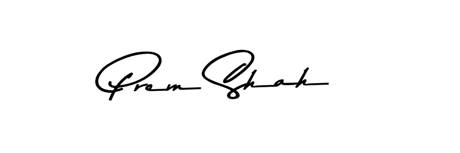 Similarly Asem Kandis PERSONAL USE is the best handwritten signature design. Signature creator online .You can use it as an online autograph creator for name Prem Shah. Prem Shah signature style 9 images and pictures png