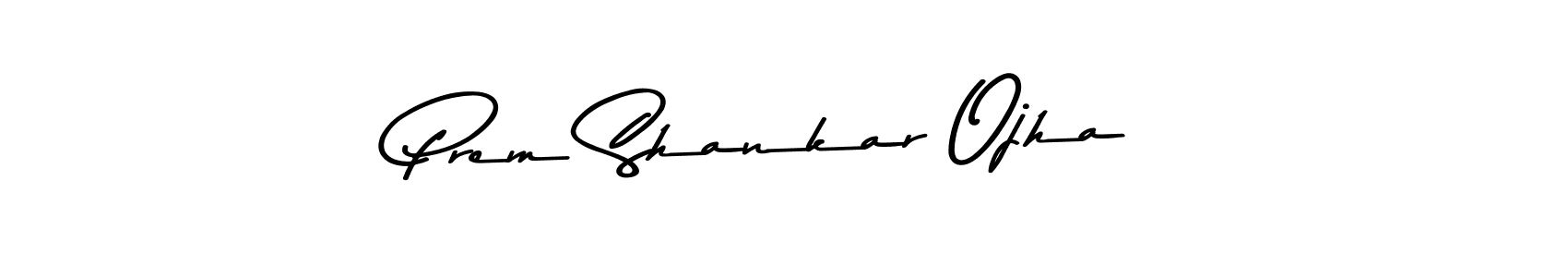 Design your own signature with our free online signature maker. With this signature software, you can create a handwritten (Asem Kandis PERSONAL USE) signature for name Prem Shankar Ojha. Prem Shankar Ojha signature style 9 images and pictures png