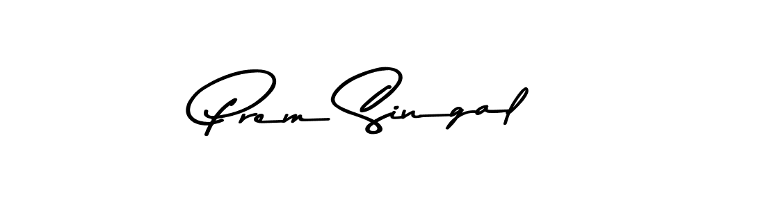 Prem Singal stylish signature style. Best Handwritten Sign (Asem Kandis PERSONAL USE) for my name. Handwritten Signature Collection Ideas for my name Prem Singal. Prem Singal signature style 9 images and pictures png