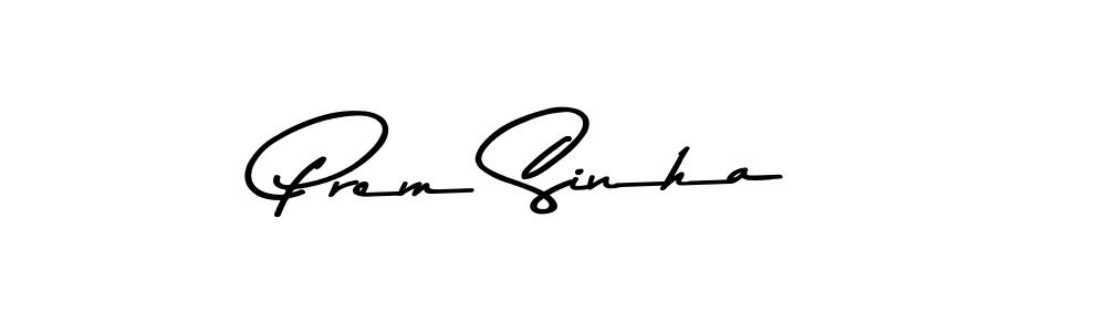 How to make Prem Sinha signature? Asem Kandis PERSONAL USE is a professional autograph style. Create handwritten signature for Prem Sinha name. Prem Sinha signature style 9 images and pictures png