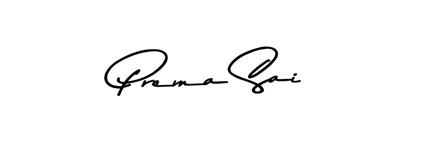 Make a beautiful signature design for name Prema Sai. With this signature (Asem Kandis PERSONAL USE) style, you can create a handwritten signature for free. Prema Sai signature style 9 images and pictures png