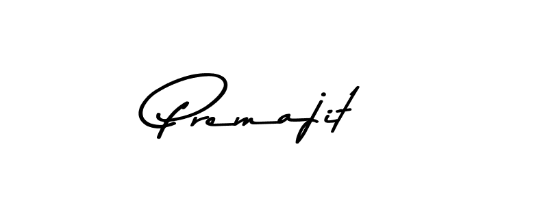 How to make Premajit signature? Asem Kandis PERSONAL USE is a professional autograph style. Create handwritten signature for Premajit name. Premajit signature style 9 images and pictures png