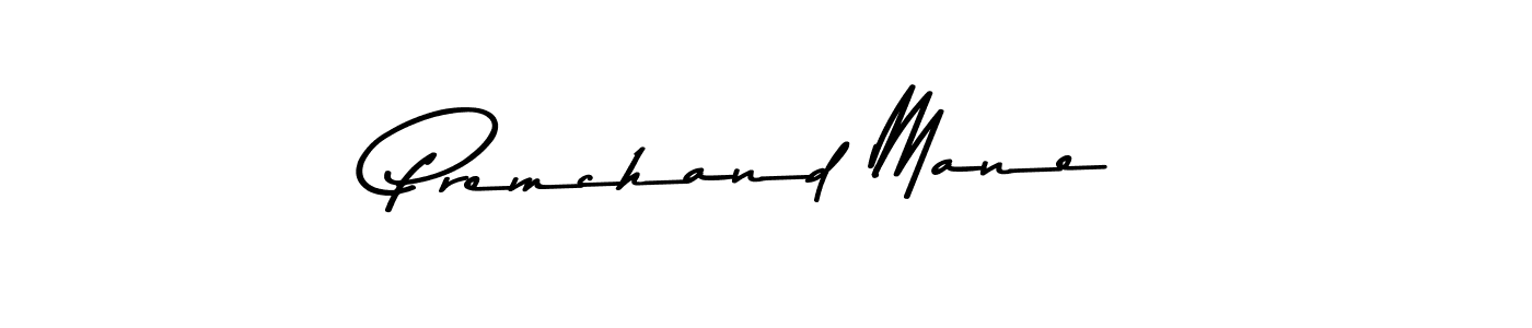 Asem Kandis PERSONAL USE is a professional signature style that is perfect for those who want to add a touch of class to their signature. It is also a great choice for those who want to make their signature more unique. Get Premchand Mane name to fancy signature for free. Premchand Mane signature style 9 images and pictures png