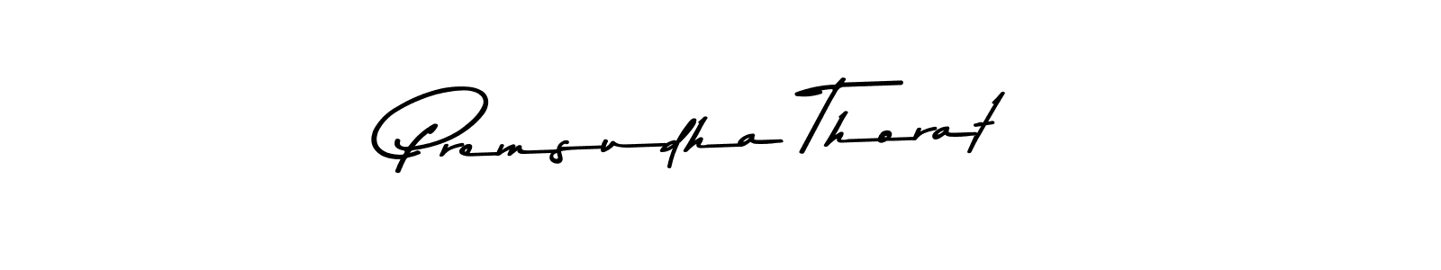 How to make Premsudha Thorat signature? Asem Kandis PERSONAL USE is a professional autograph style. Create handwritten signature for Premsudha Thorat name. Premsudha Thorat signature style 9 images and pictures png