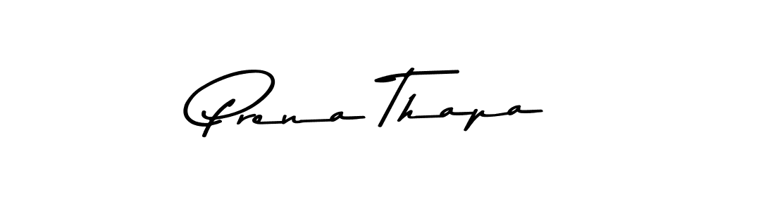 It looks lik you need a new signature style for name Prena Thapa. Design unique handwritten (Asem Kandis PERSONAL USE) signature with our free signature maker in just a few clicks. Prena Thapa signature style 9 images and pictures png