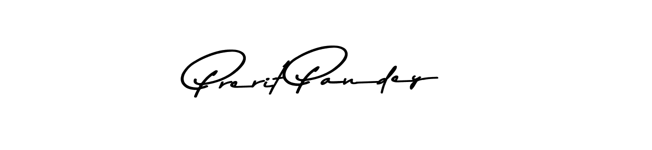 Use a signature maker to create a handwritten signature online. With this signature software, you can design (Asem Kandis PERSONAL USE) your own signature for name Prerit Pandey. Prerit Pandey signature style 9 images and pictures png