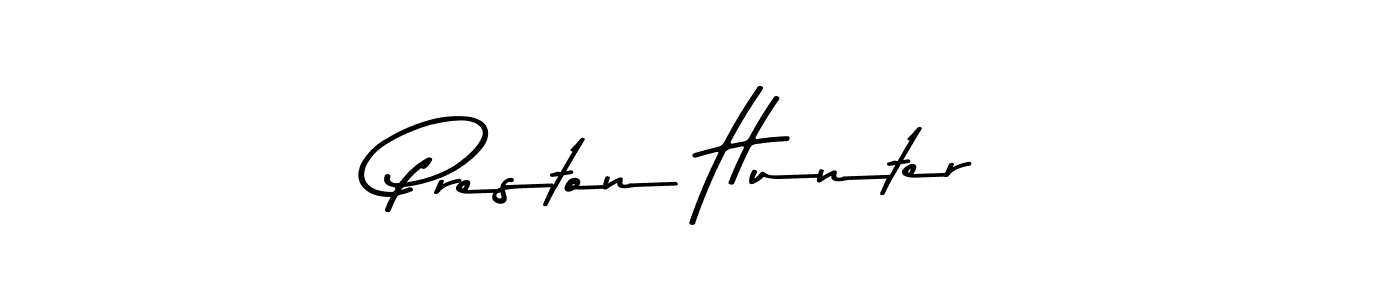 Also You can easily find your signature by using the search form. We will create Preston Hunter name handwritten signature images for you free of cost using Asem Kandis PERSONAL USE sign style. Preston Hunter signature style 9 images and pictures png