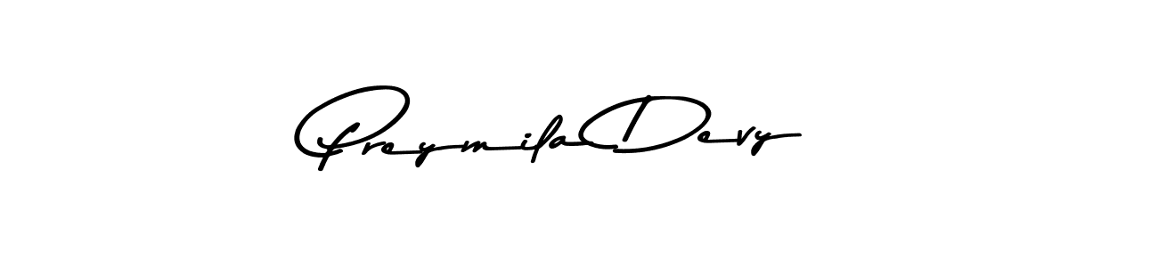 Similarly Asem Kandis PERSONAL USE is the best handwritten signature design. Signature creator online .You can use it as an online autograph creator for name Preymila Devy. Preymila Devy signature style 9 images and pictures png