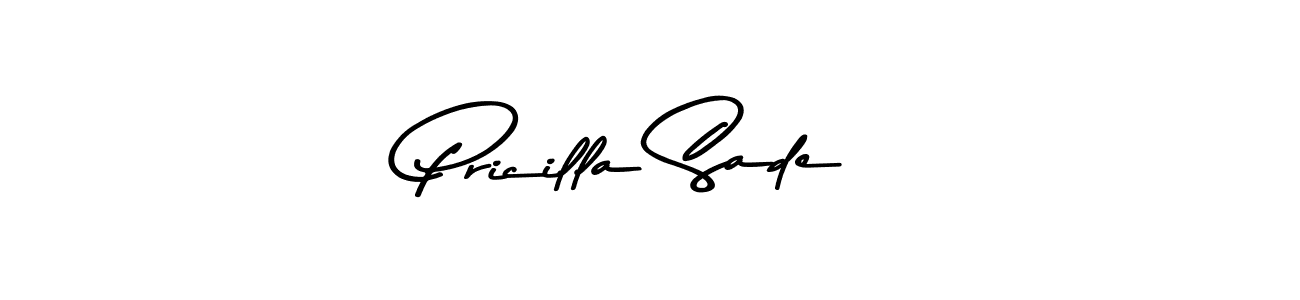 It looks lik you need a new signature style for name Pricilla Sade. Design unique handwritten (Asem Kandis PERSONAL USE) signature with our free signature maker in just a few clicks. Pricilla Sade signature style 9 images and pictures png