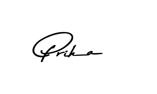 Similarly Asem Kandis PERSONAL USE is the best handwritten signature design. Signature creator online .You can use it as an online autograph creator for name Priha. Priha signature style 9 images and pictures png