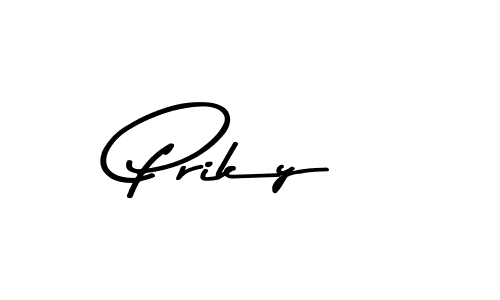 How to make Priky signature? Asem Kandis PERSONAL USE is a professional autograph style. Create handwritten signature for Priky name. Priky signature style 9 images and pictures png