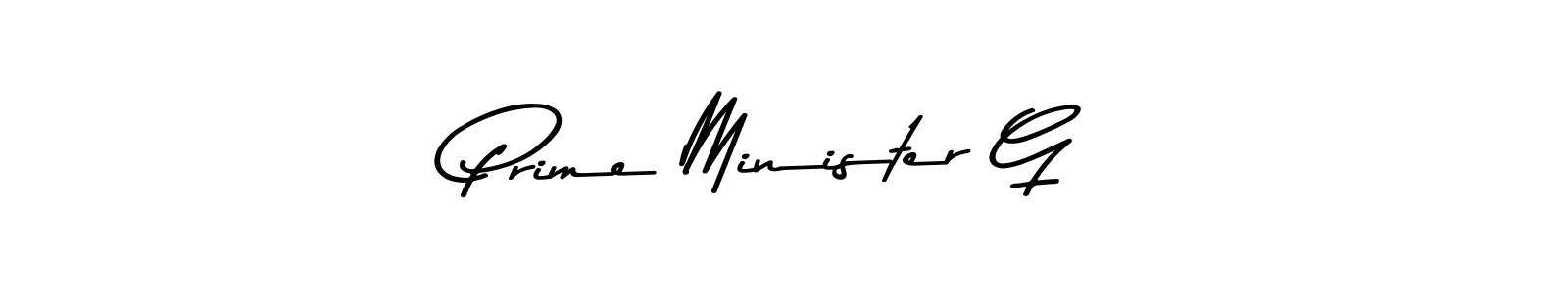 Asem Kandis PERSONAL USE is a professional signature style that is perfect for those who want to add a touch of class to their signature. It is also a great choice for those who want to make their signature more unique. Get Prime Minister G name to fancy signature for free. Prime Minister G signature style 9 images and pictures png