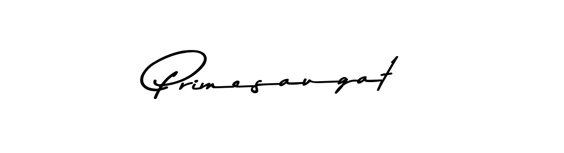 Use a signature maker to create a handwritten signature online. With this signature software, you can design (Asem Kandis PERSONAL USE) your own signature for name Primesaugat. Primesaugat signature style 9 images and pictures png