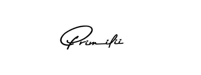 You should practise on your own different ways (Asem Kandis PERSONAL USE) to write your name (Primilii) in signature. don't let someone else do it for you. Primilii signature style 9 images and pictures png