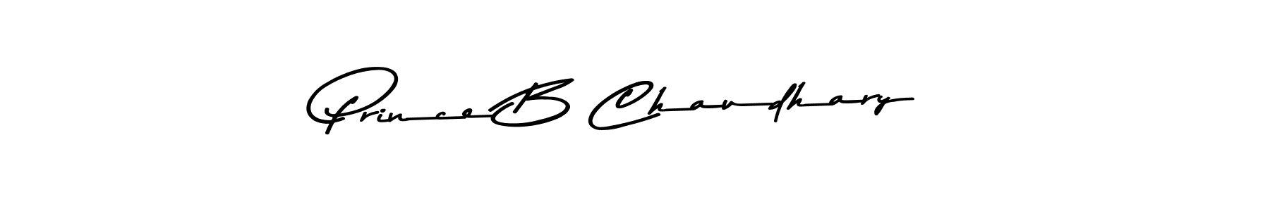 Also we have Prince B Chaudhary name is the best signature style. Create professional handwritten signature collection using Asem Kandis PERSONAL USE autograph style. Prince B Chaudhary signature style 9 images and pictures png