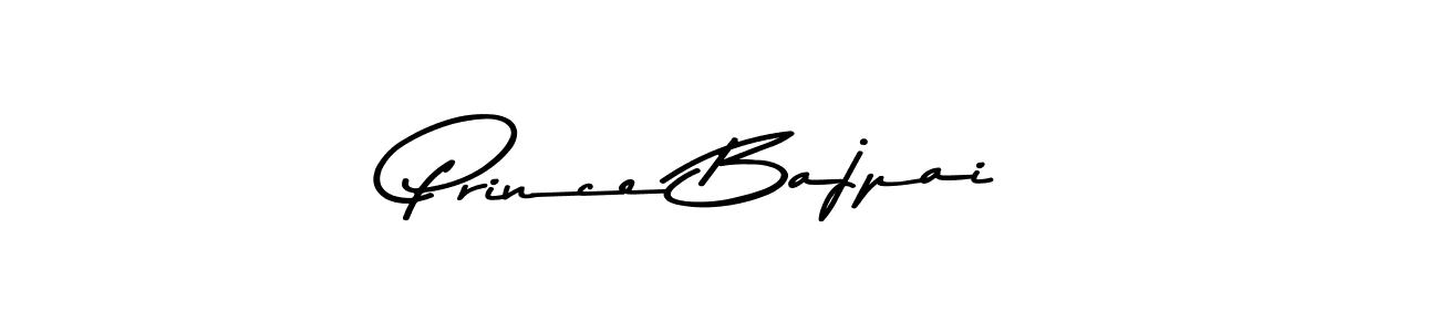 Create a beautiful signature design for name Prince Bajpai. With this signature (Asem Kandis PERSONAL USE) fonts, you can make a handwritten signature for free. Prince Bajpai signature style 9 images and pictures png